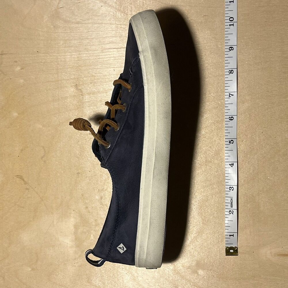 Sperry Womens US Size 8 Topsider Crest Vibe Navy Blue Lace Up Boat Nautical Prep - Picture 3 of 6